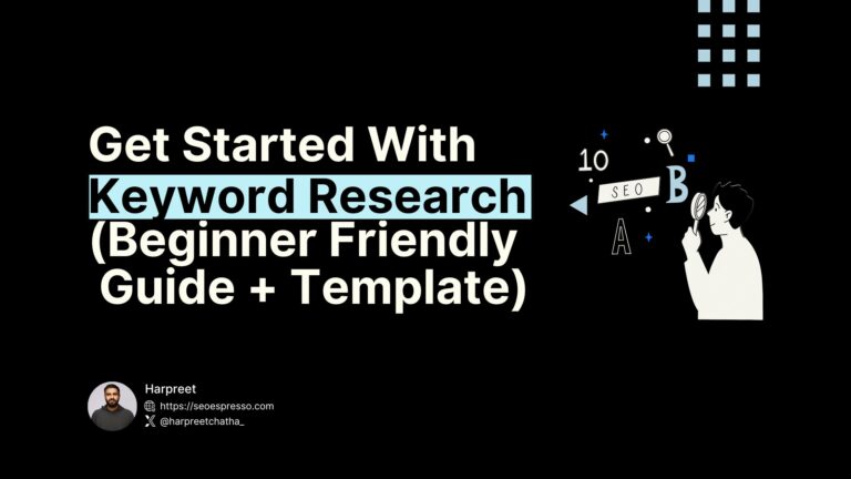 Keyword Research Guide and Template