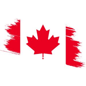 Canada Flag For Citizenship Practice Test